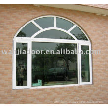 Ventana de PVC-Europa Style Ventana corrediza con arco